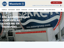 Tablet Screenshot of maastank.eu